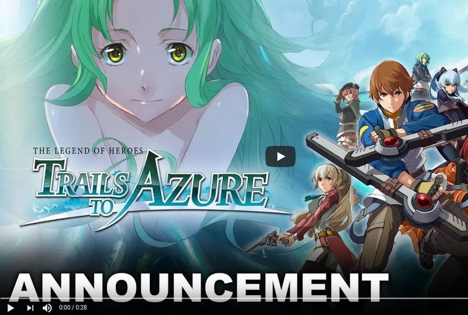 The Legend of Heroes: Trails to Azure - Et un autre RPG pour 2023 sur PS4, Switch et PC !