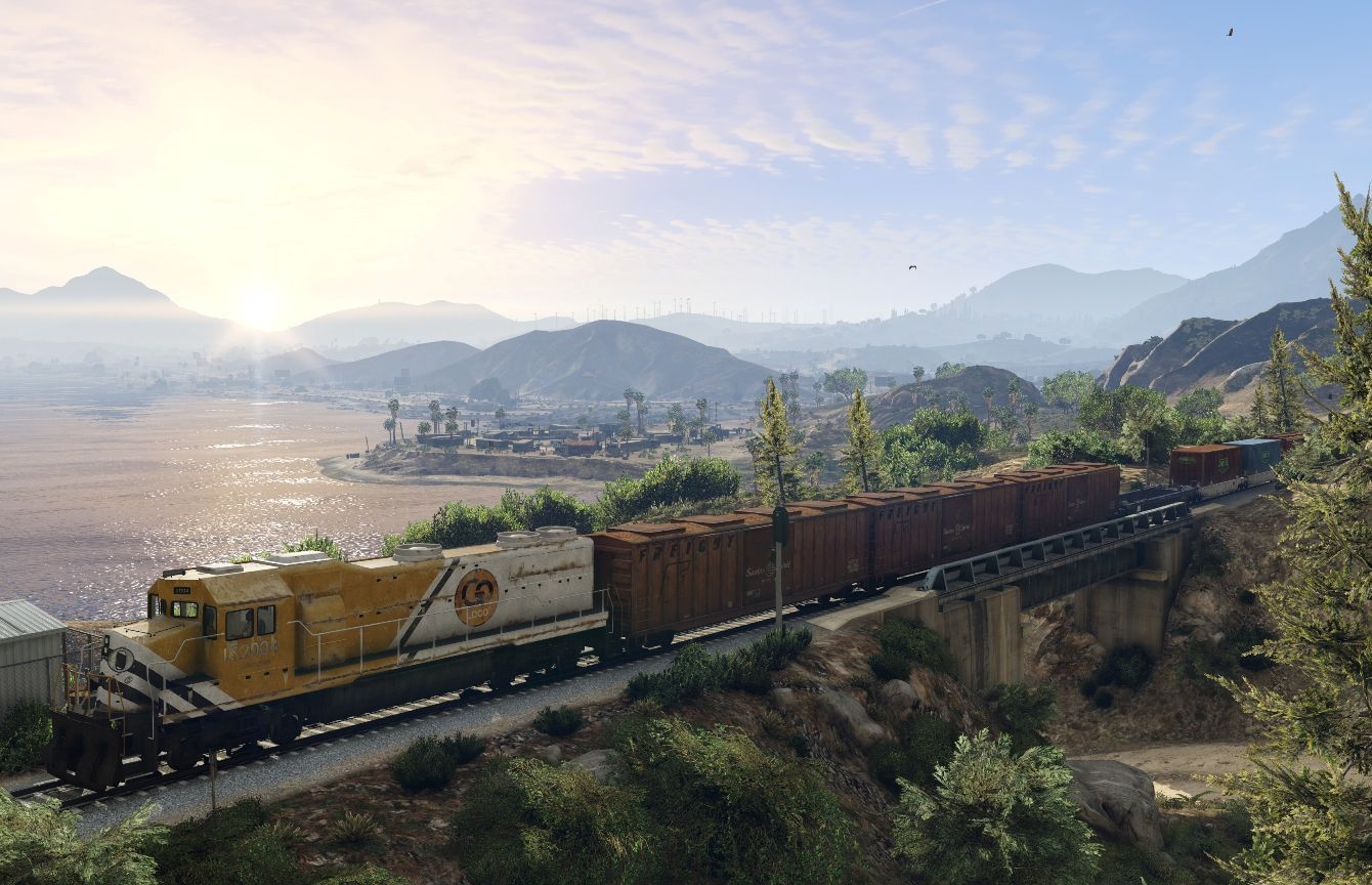 GTA 5 : un joueur a réussi à arrêter le train de Los Santos