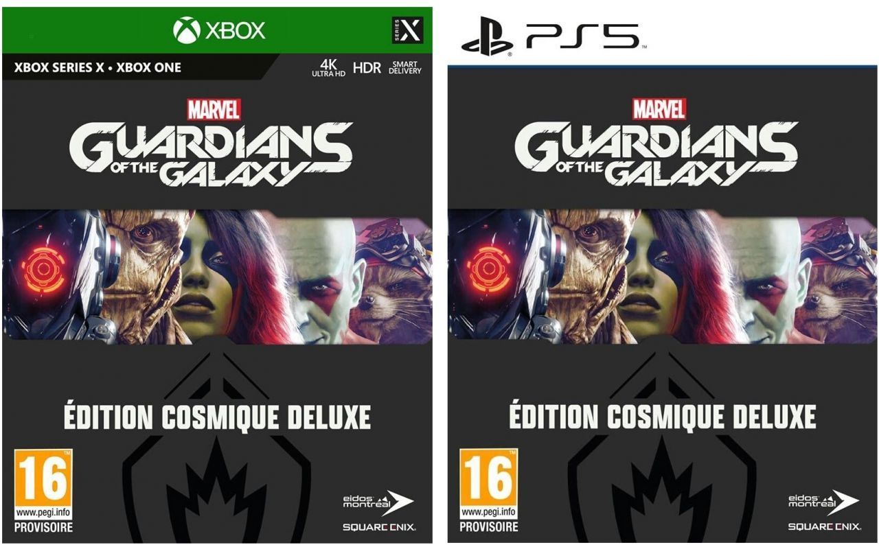 Précommande : Marvel's Guardians Of The Galaxy: Édition Cosmique Deluxe sur PS5, et XBOX SERIES !
