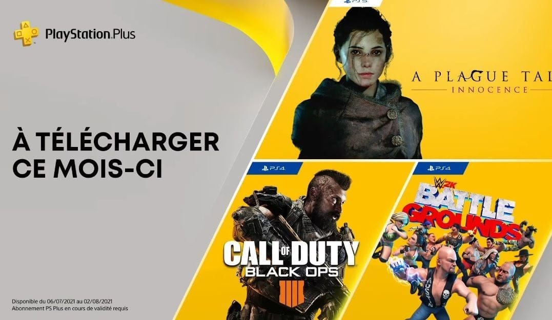 PS Plus : Les jeux gratuits du mois de Juillet 2021 !