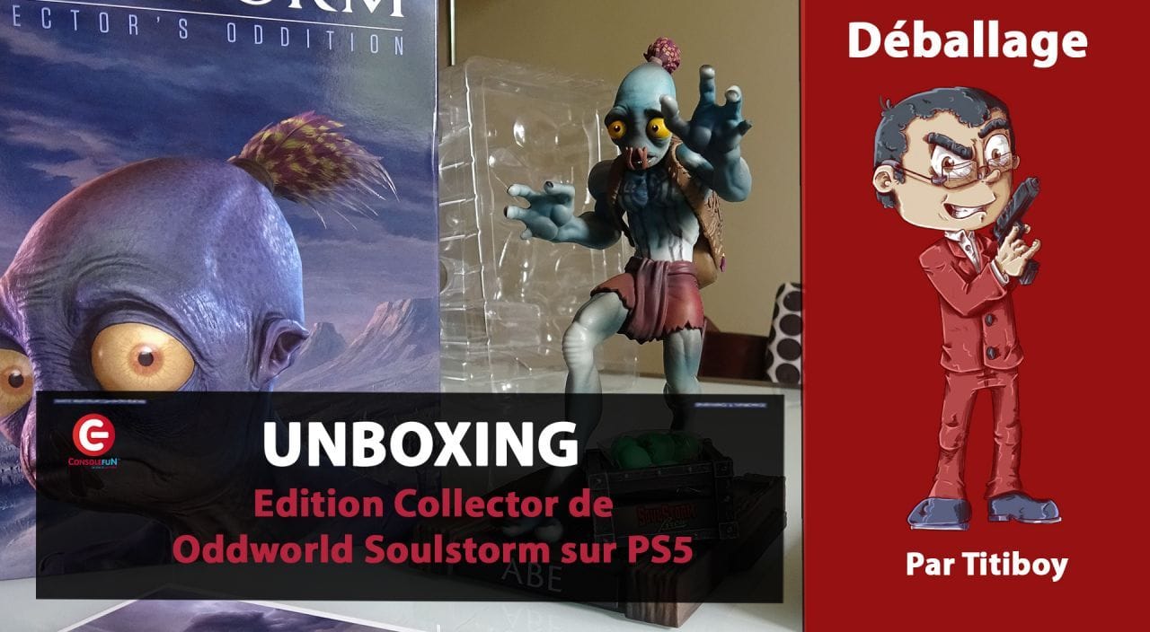 [UNBOXING 4K] Le COLLECTOR PS5 de ODDWORLD SOULSTORM !!! - Pas mal du tout !