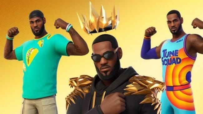 Fortnite : LeBron James arrive avec de nombreux skins - Fortnite - GAMEWAVE