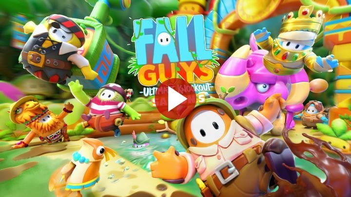 Fall Guys : Ultimate Knockout - La saison 5 sur le thème de la jungle !