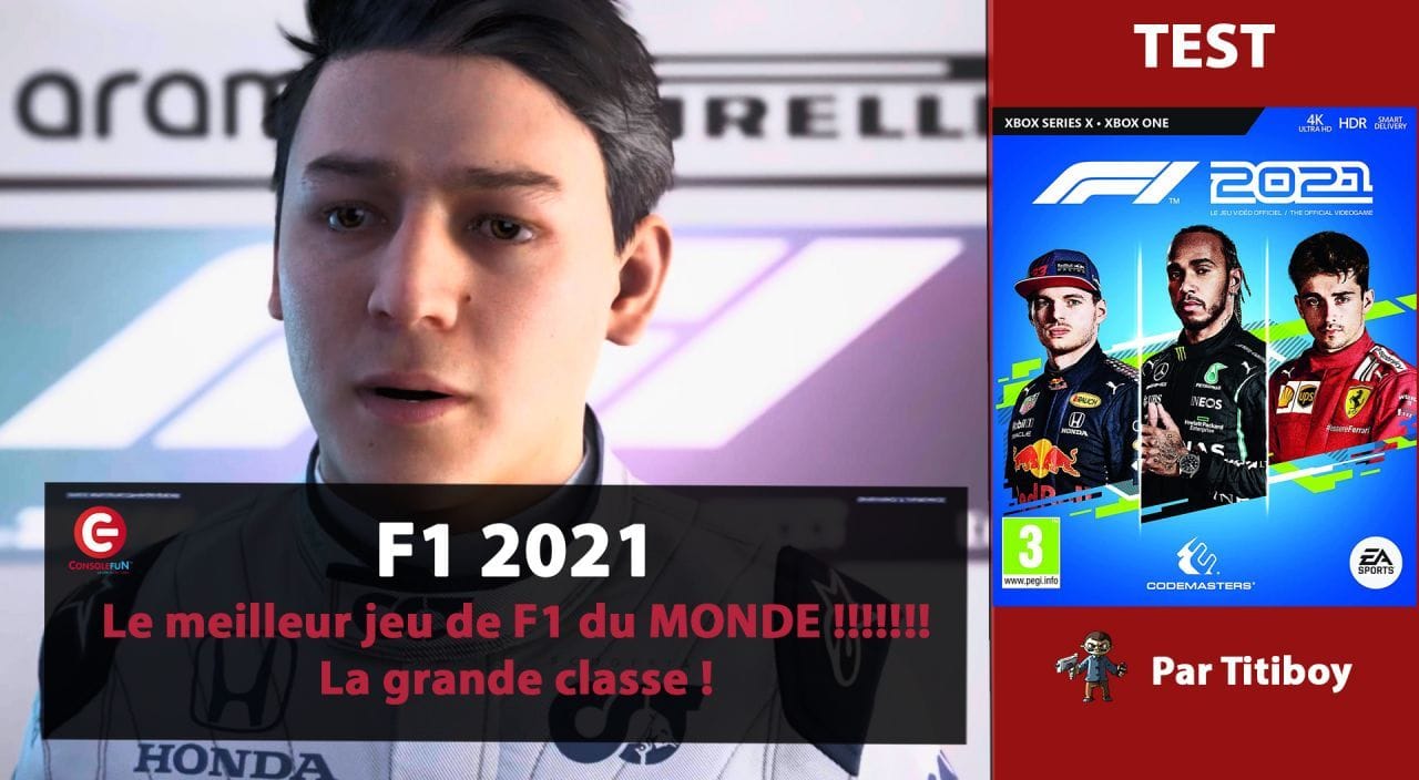 [TEST 4K] F1 2021 sur XBOX SERIES X et PS5 - Le meilleur jeu de F1 du MONDE !!!!!!!!