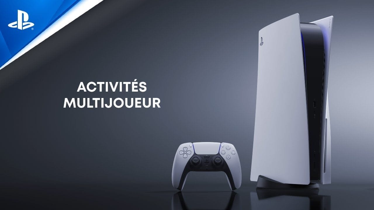 Explorer l’interface utilisateur de la PS5 - Activités multijoueur
