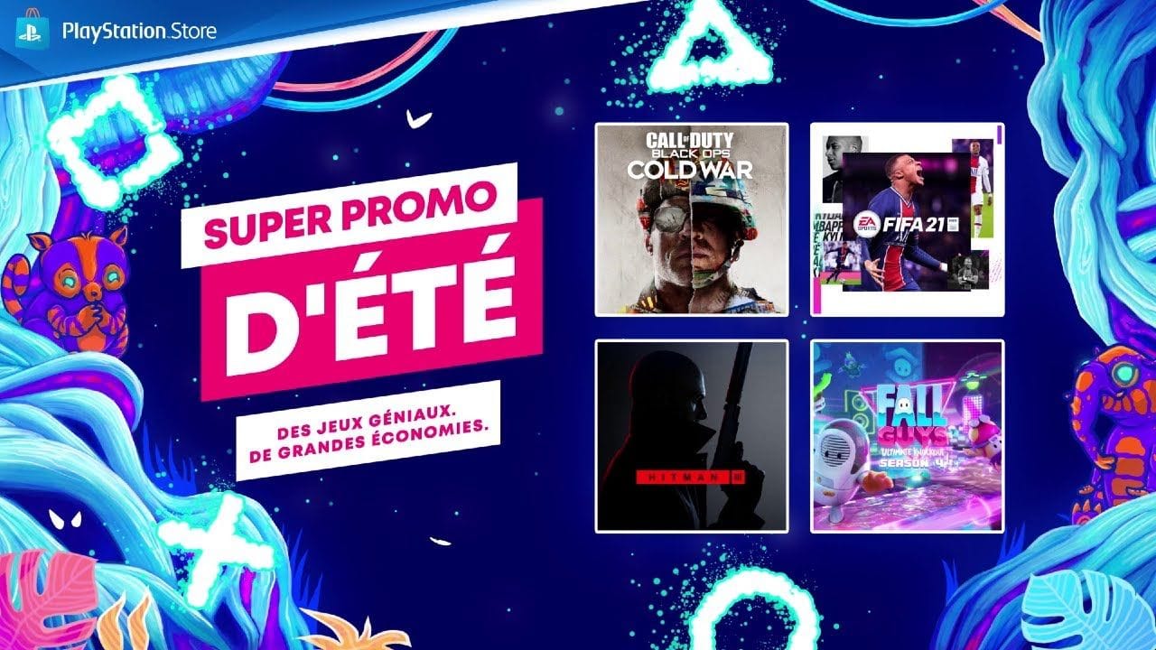 PlayStation Store | Super Promo d'Été jusqu'au 18 août | PS5, PS4