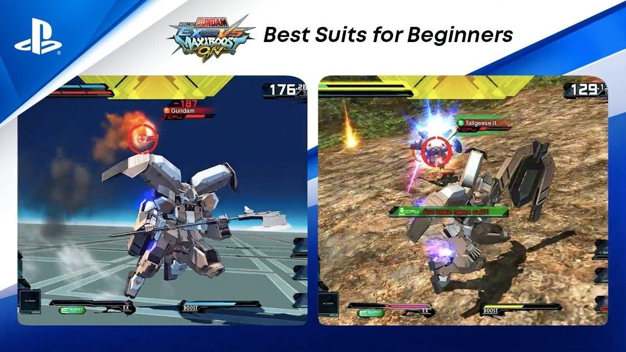 Mobile Suit Gundam Extreme vs. Maxiboost On - Best Suits for Beginners | PS CC