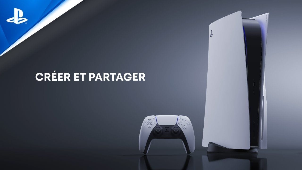 Explorer l’interface utilisateur de la PS5 - Créer et partager