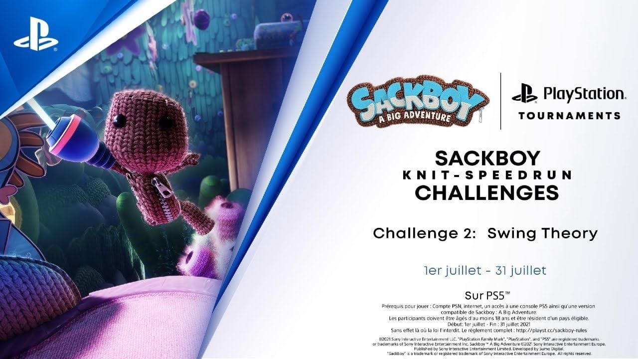 Sackboy: A Big Adventure | Knit Speedrun Challenges - Round 2 | PS5