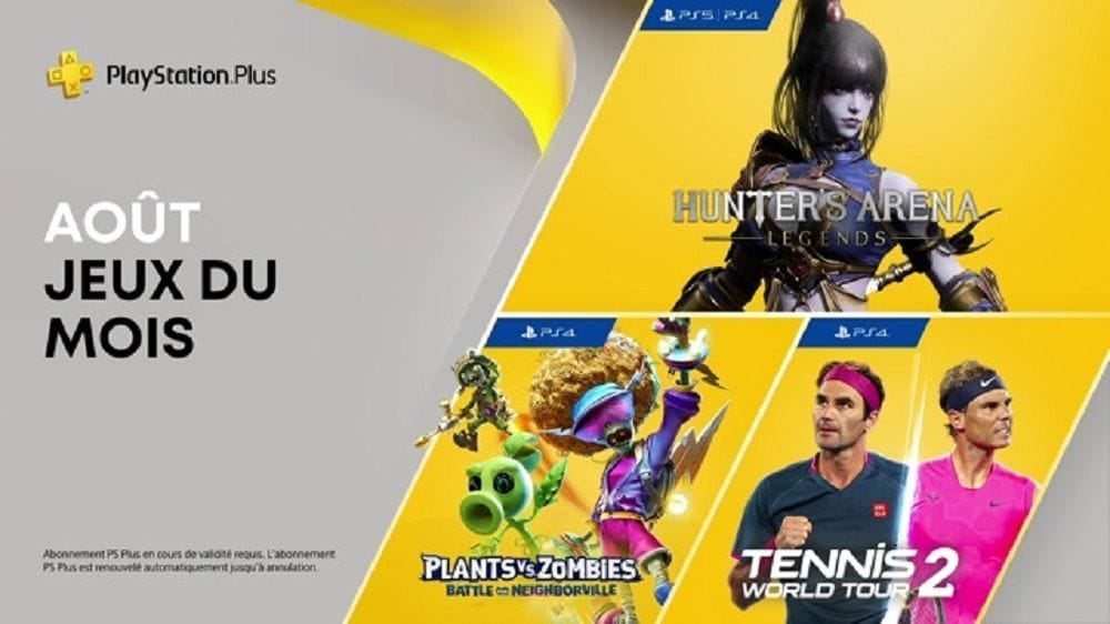 Sony dévoile les jeux offerts en Août avec le PS+