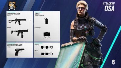 Rainbow Six Siege : gameplay pour Osa et son bouclier transparent, skin Leon S. Kennedy, maps changées, tout sur l'Opération Crystal Guard