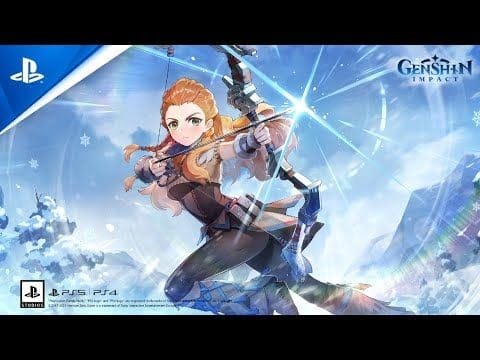 Genshin Impact | Nouveau personnage : « Aloy, Salvatrice d'un autre monde » | PS5, PS4