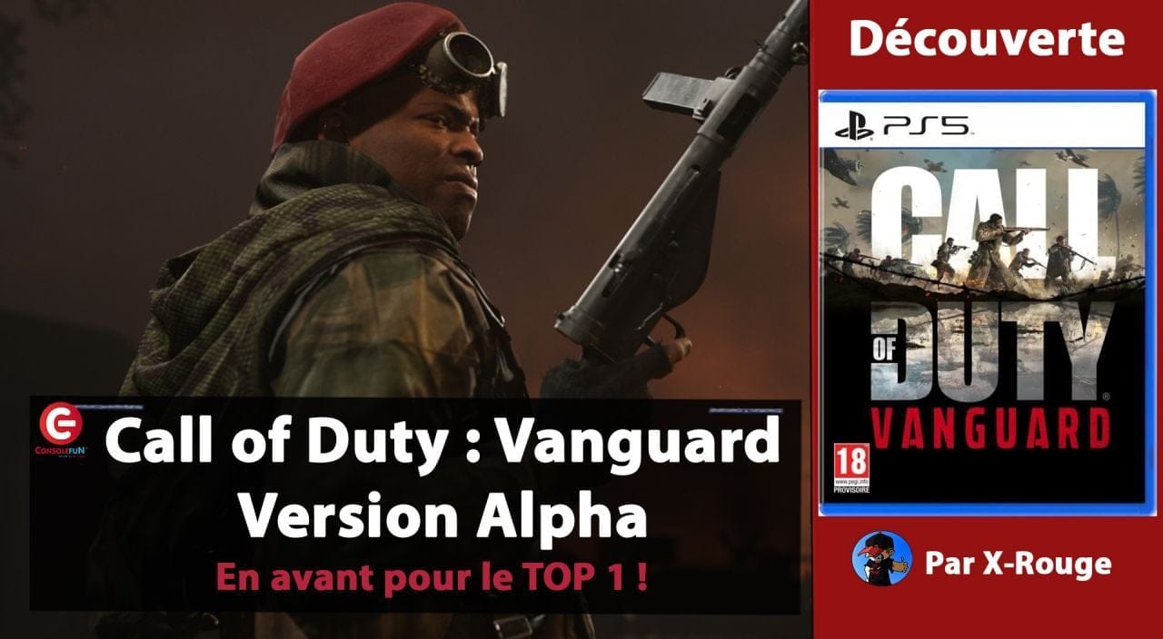 [DECOUVERTE 4K] Call of Duty : Vanguard - ALPHA sur PS5 - On vous montre comment gagner !!!!