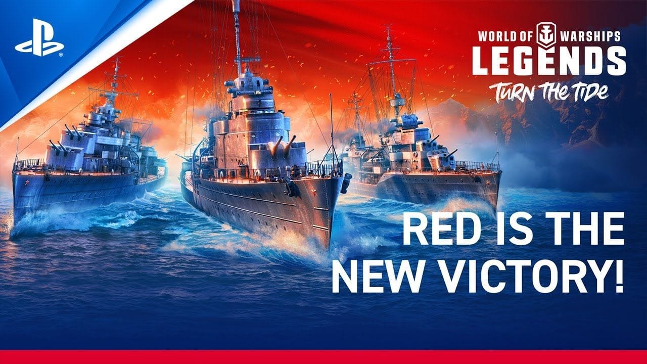 World of Warships: Legends – Red is the new Victory! | PS5, PS4