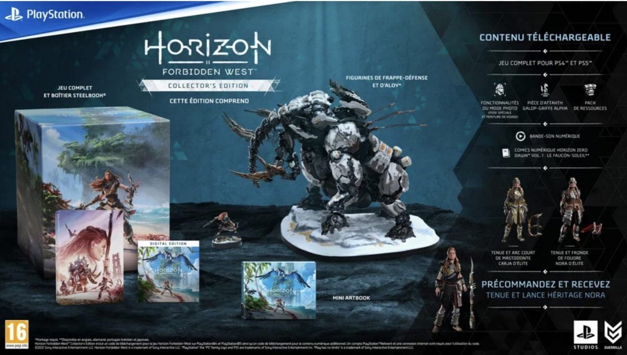 Horizon Forbiden West : Découvrez le contenu de l’édition collector - Next Stage