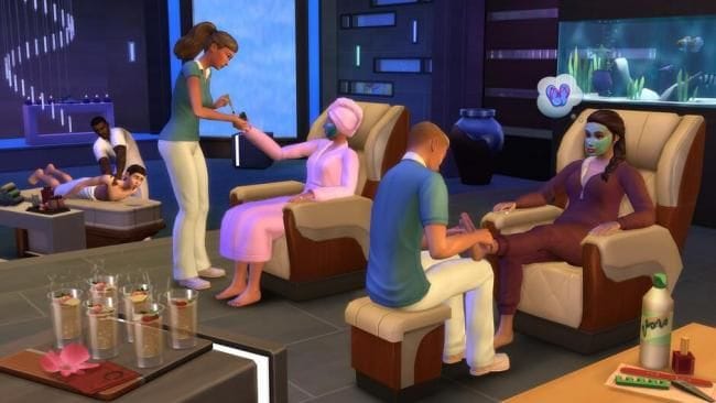 Les Sims 4 annonce la mise à jour du pack de jeu Détente au Spa - Les Sims 4 - GAMEWAVE