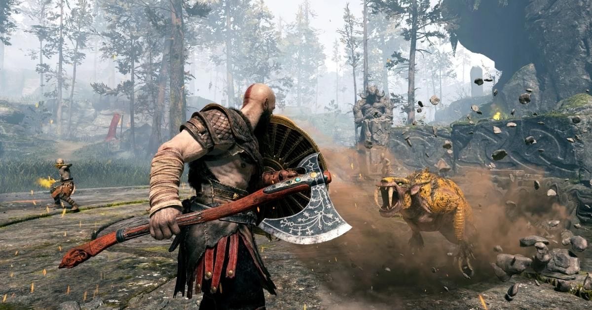 Le Saviez-Tu : La hache de Kratos change de taille selon la situation dans God of War