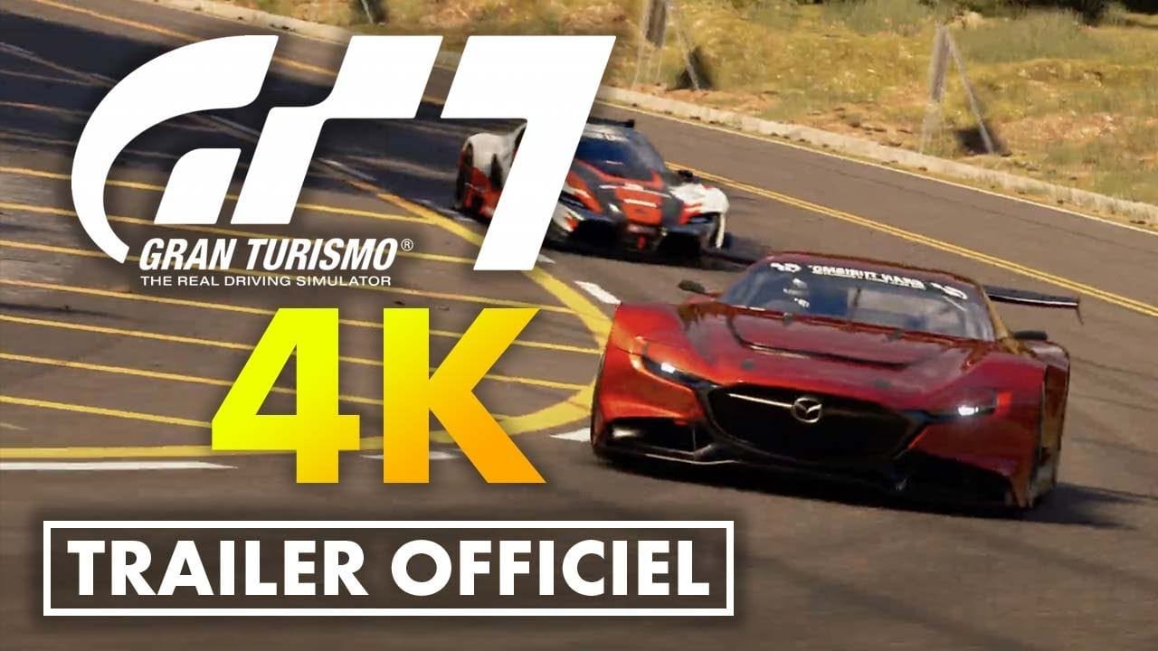 GRAN TURISMO 7 se montre en images avec un TRAILER en 4K ! 🔥