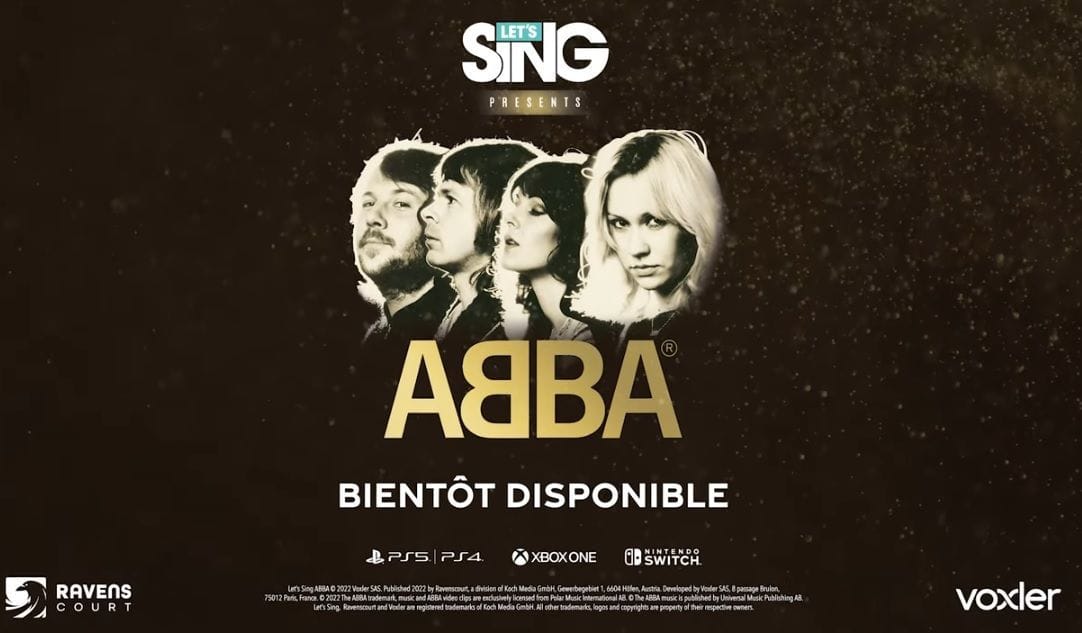 Let’s Sing presents ABBA : Ravenscourt annonce le jeu pour cette année !