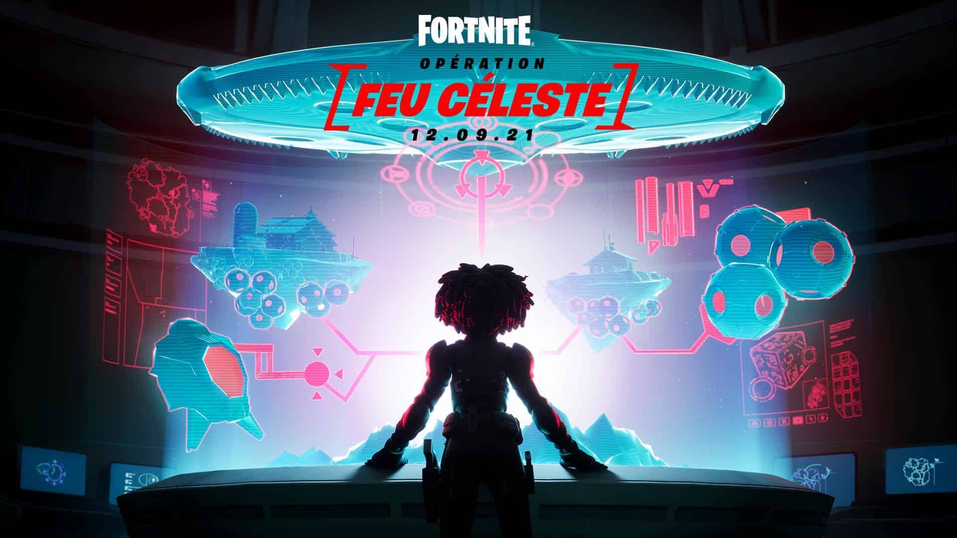 Opération Feu céleste sur Fortnite : date, contenu et plus