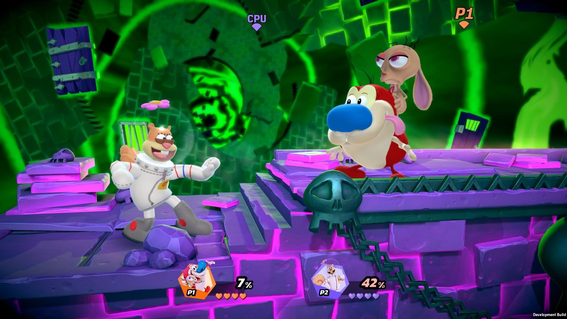 Ren et Stimpy seront au casting de Nickelodeon All-Star Brawl