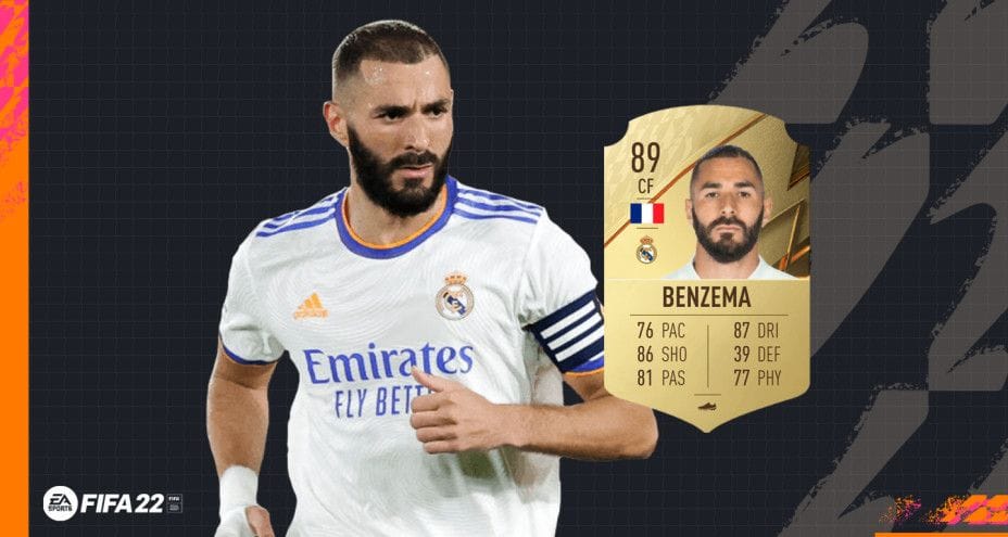 Les 11 meilleurs joueurs de LaLiga sur FIFA 22 avec Benzema en 2e position !