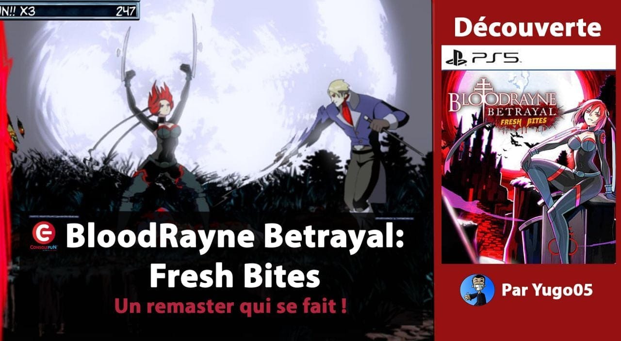 [DECOUVERTE] BloodRayne Betrayal: Fresh Bites sur PS4, PS5, Switch, PC... un remaster qui se fait !