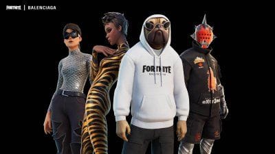 Fortnite : des skins payantes et de vrais vêtements Balenciaga ridiculement chers, vive la haute couture