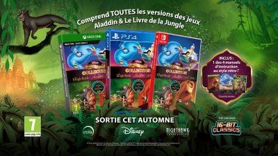 Disney Classic Games Collection: The Jungle Book, Aladdin, and The Lion King, une nouvelle édition avec Le Livre de la Jungle et Aladdin sur SNES annoncée