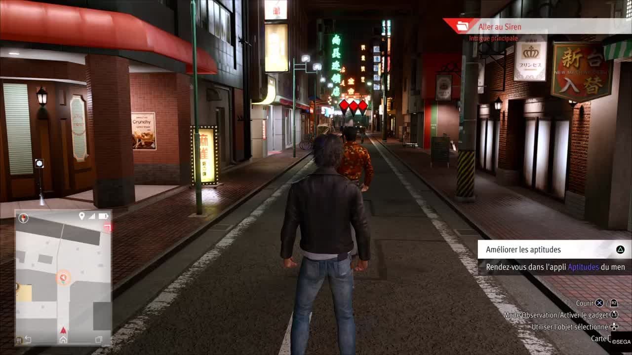 Gameplay Lost Judgment : Une "simple" balade dans le quartier d'Isezaki Ijincho - jeuxvideo.com