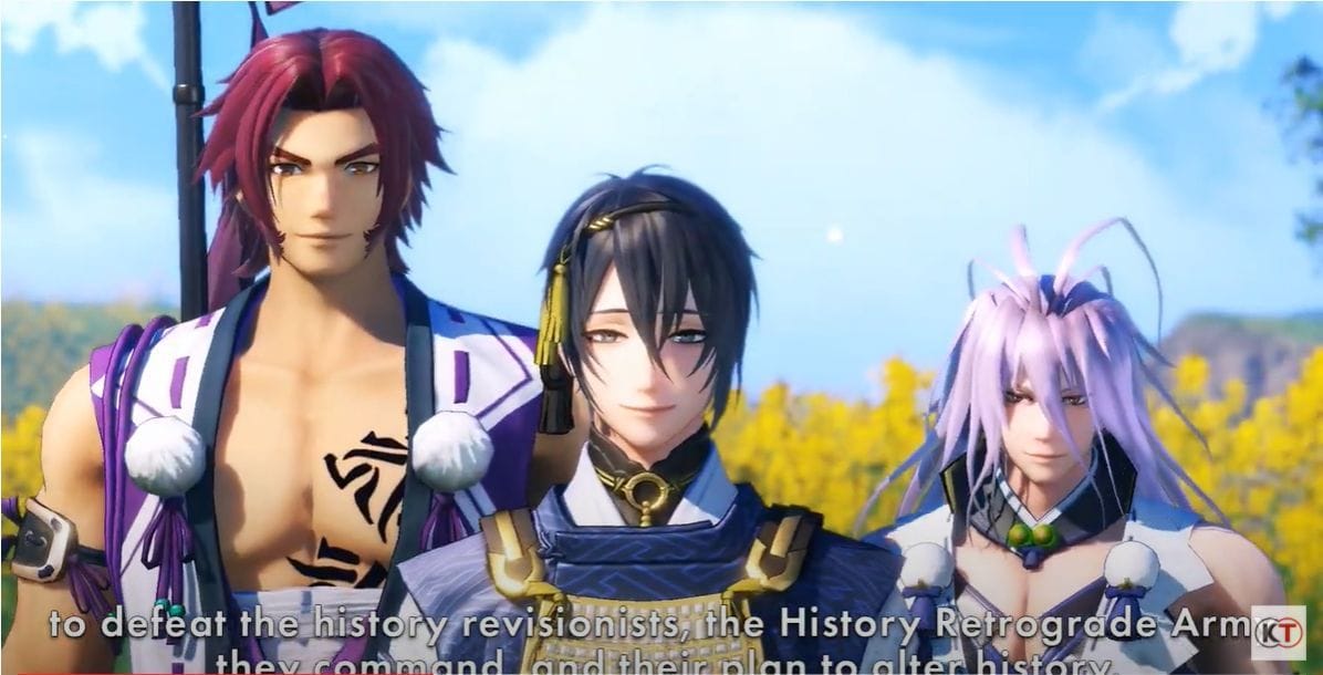 Touken Ranbu Warriors : Un trailer d'annonce occidental pour ce nouveau Musou