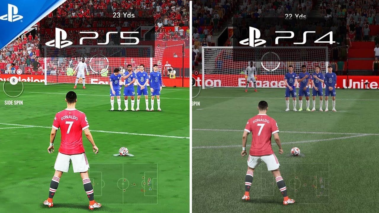 FIFA 22 | PS5 VS PS4 | Gameplay Comparison