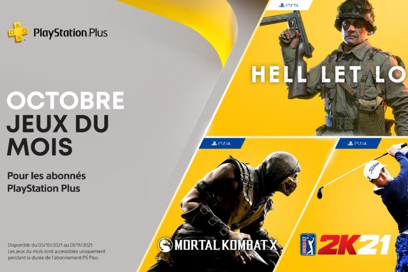 PlayStation Plus : découvrez les jeux gratuits du mois d’octobre | Journal du Geek