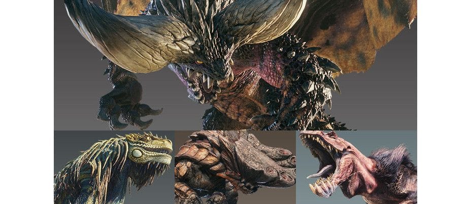 Monster Hunter: World - Tous les monstres en vidéo