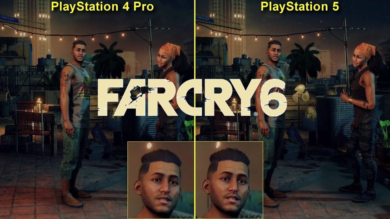 Far Cry 6 v.1.1.0 - First Graphics Comparison | PlayStation 4 Pro vs. PlayStation 5 | 4K 60fps