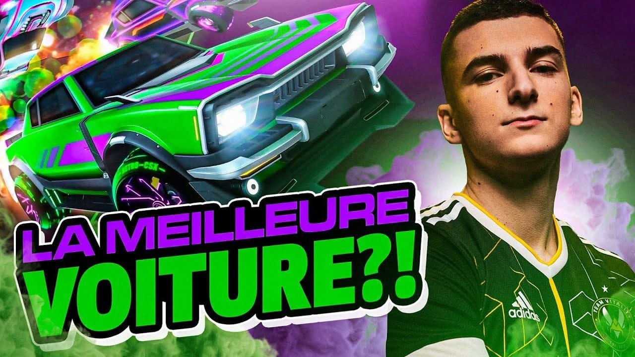 MUSTY FLICK AVEC LA NOUVELLE MEILLEURE VOITURE SUR ROCKET LEAGUE !!