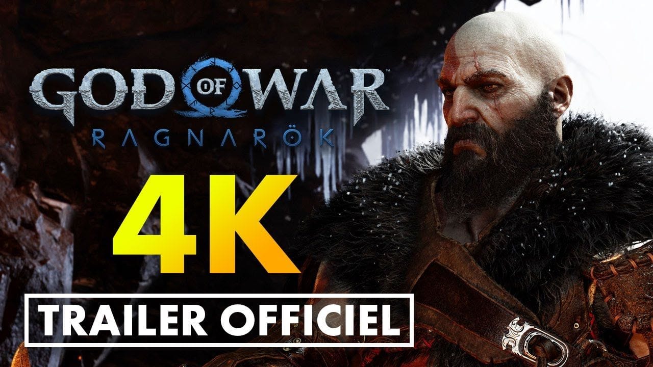 GOD OF WAR RAGNAROK : Le trailer avec les VOIX FRANÇAISES en 4K  ! 😍