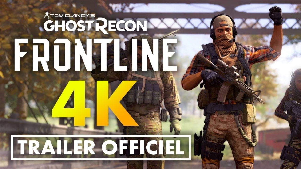 GHOST RECON FRONTLINE : Un nouveau FPS FREE-TO-PLAY annoncé par UBISOFT ! 💥