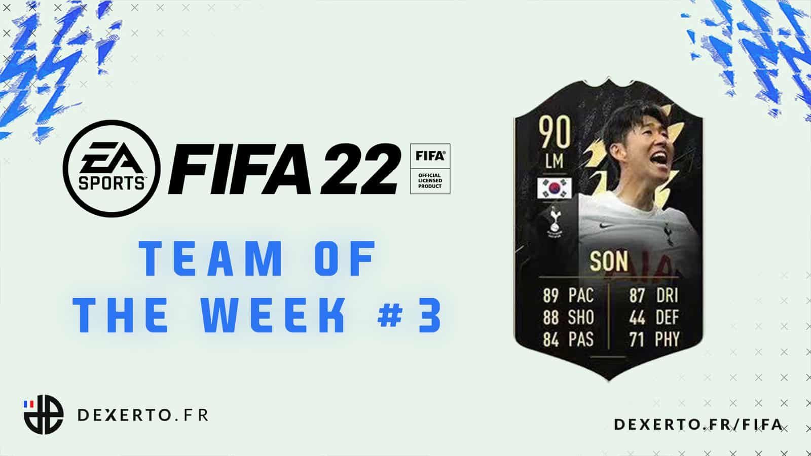 La TOTW #3 de FIFA 22 a été révélée : Son, Suárez et Locatelli