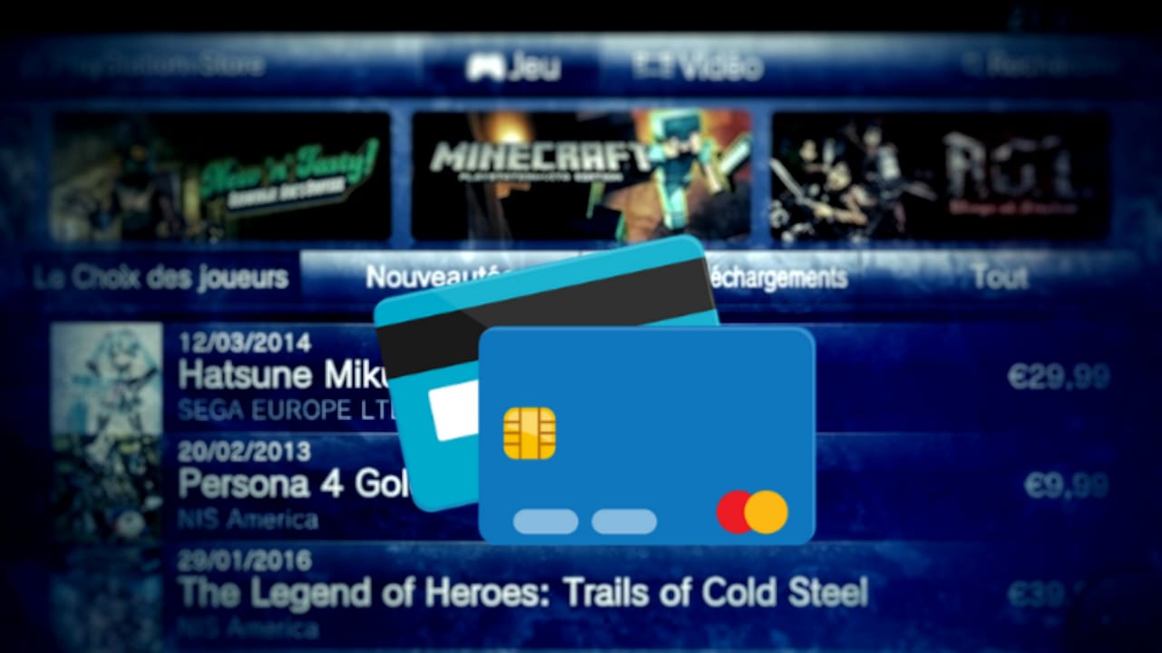 Rappel sur les modes de paiement restreints sur le PlayStation Store PS Vita et PS3. - Planète Vita