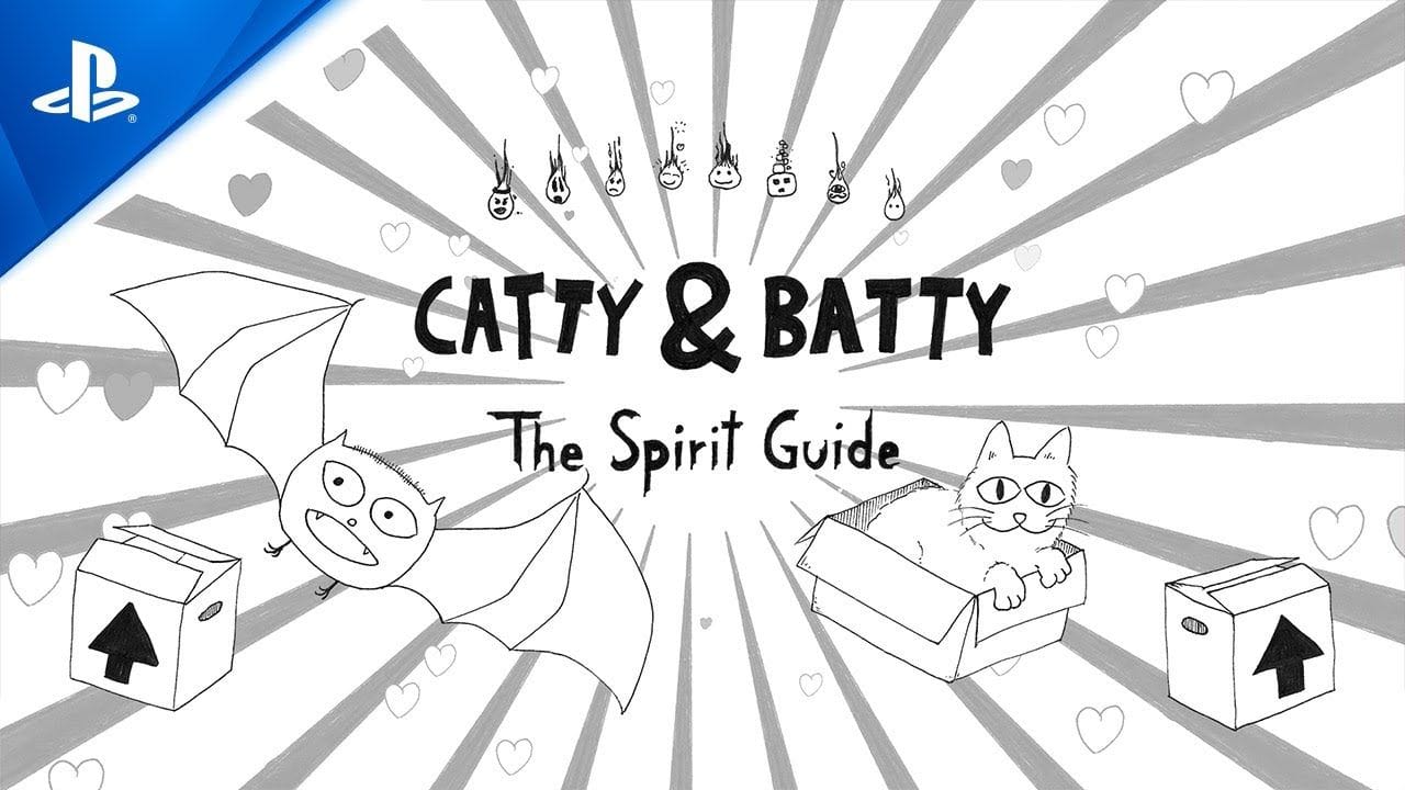 Catty & Batty: The Spirit Guide - Launch Trailer | PS5, PS4