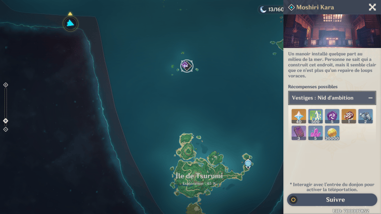 Genshin Impact, comment débloquer Moshiri Kara, le nouveau donjon