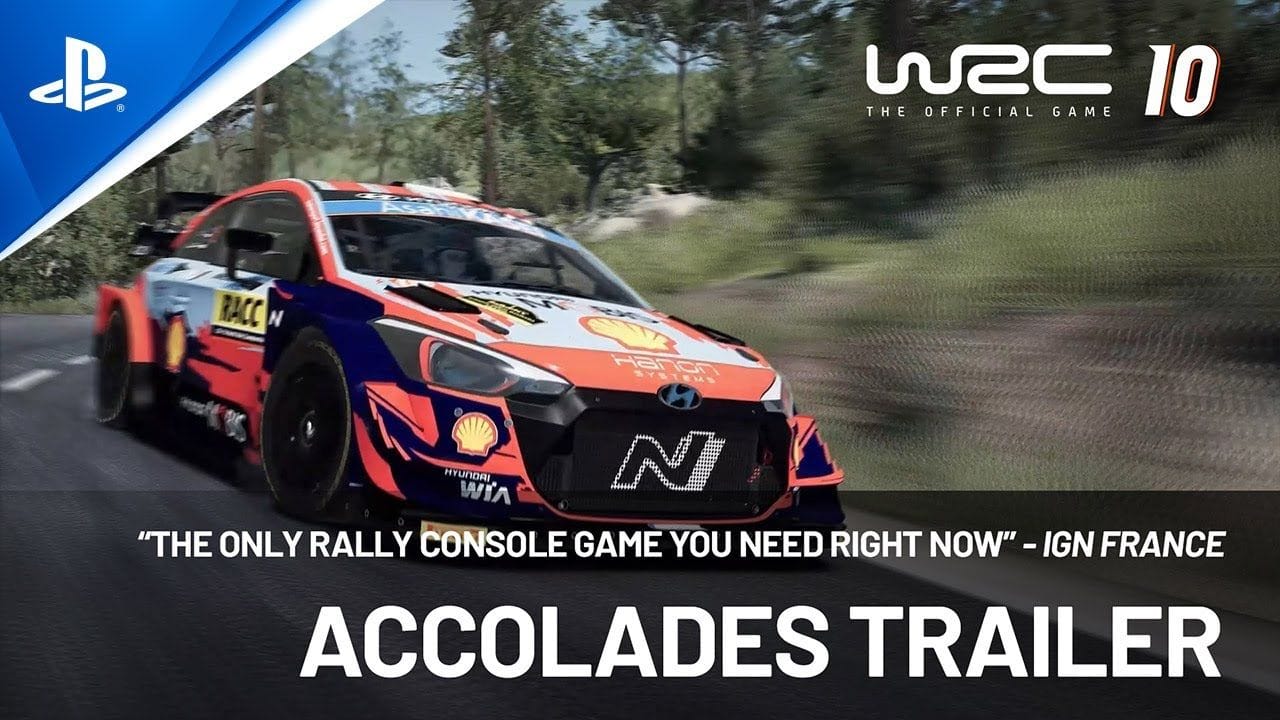 WRC 10 - Accolades Trailer | PS5, PS4