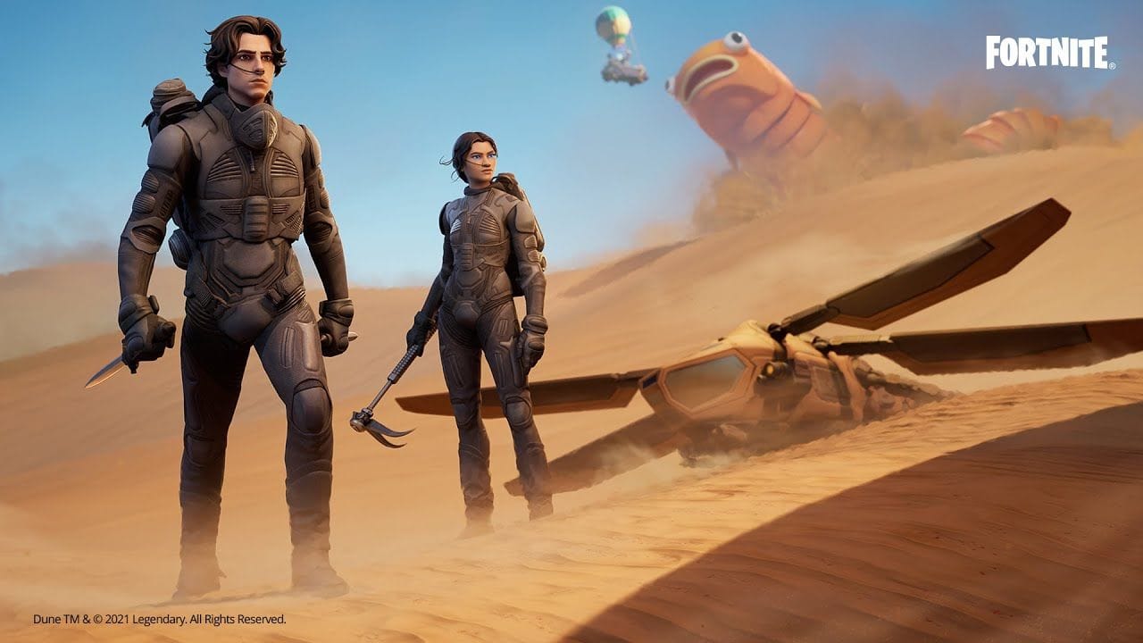 Fortnite : Un partenariat avec le film Dune annoncé