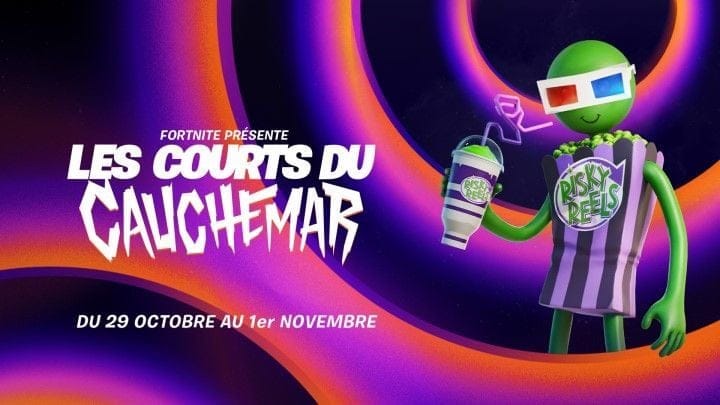 Fortnite : Entrez dans le cinéma pour assister aux courts-métrages du Cauchemar !