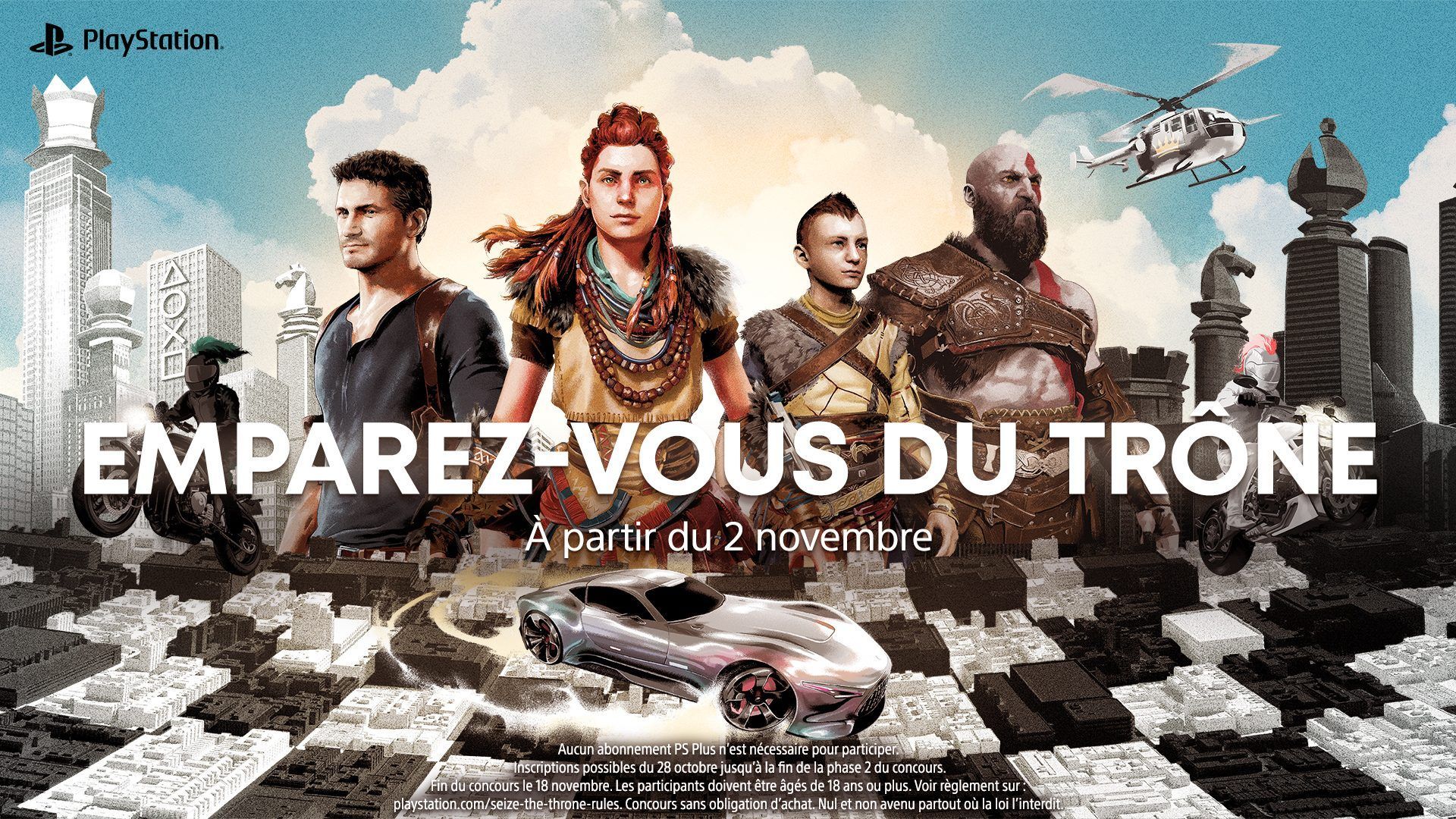 Emparez-vous du trône : Participez à notre nouvel événement communautaire PlayStation afin de gagner une PS5 et plus encore