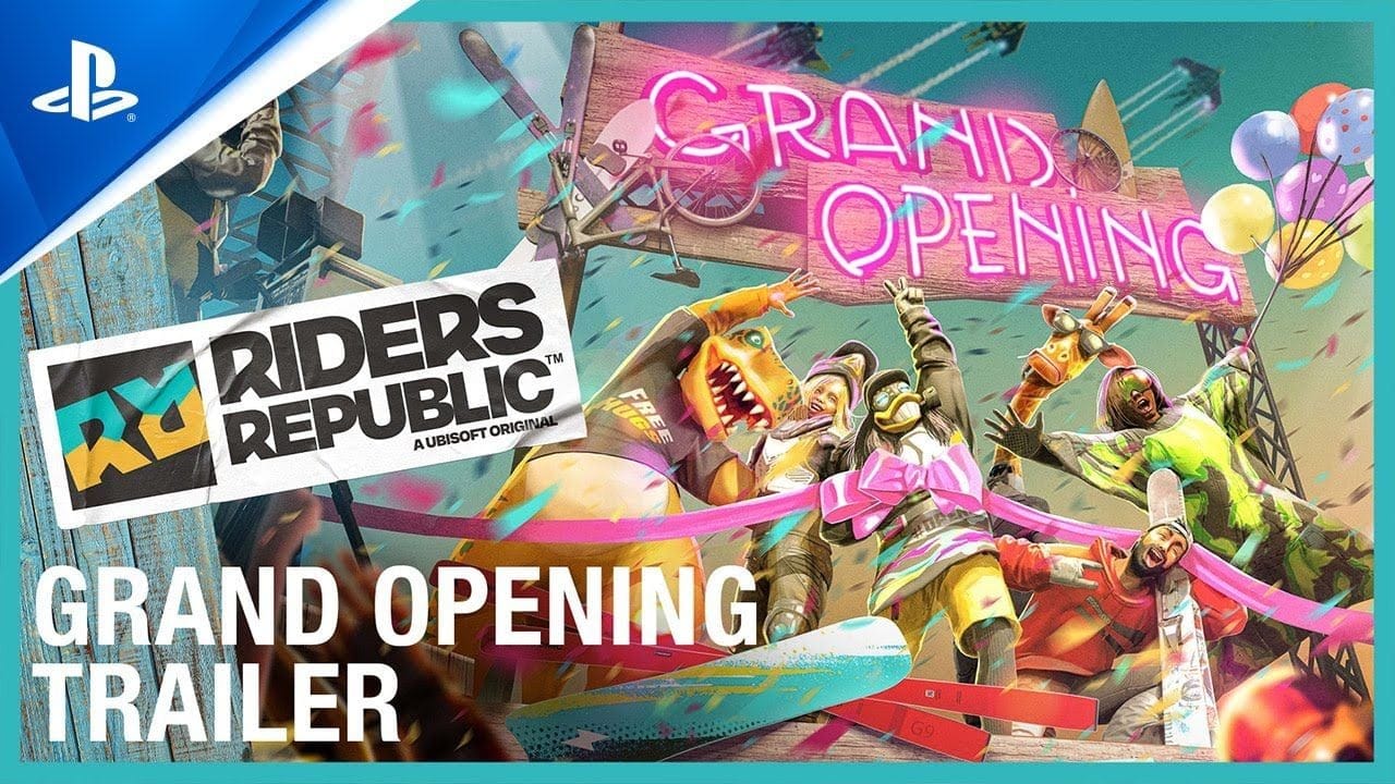 Riders Republic - Grand Opening Trailer | PS5, PS4