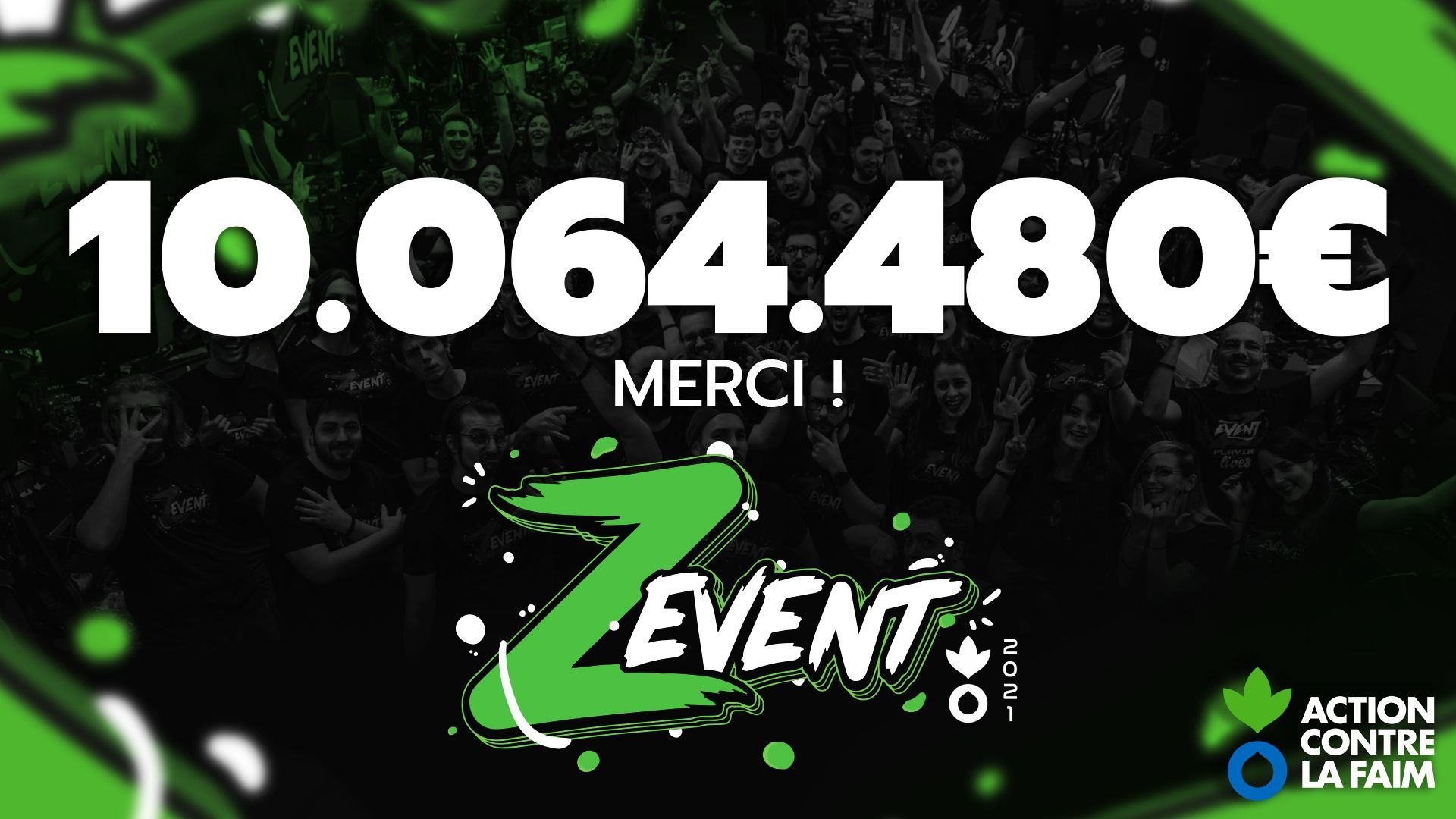 Z Event 2021 : L'événement caritatif explose son record et dépasse les 10 millions d'euros de dons