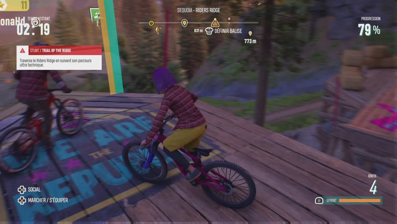 Gameplay Riders Republic : On teste les épreuves du mode Trials !  - jeuxvideo.com