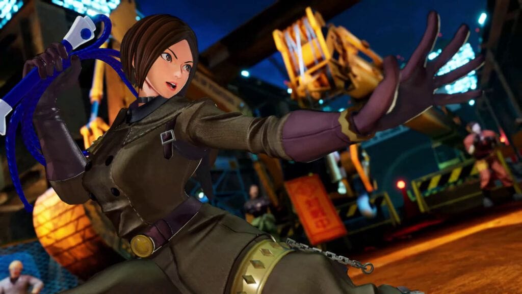 The King of Fighters XV: Whip fait claquer le fouet
